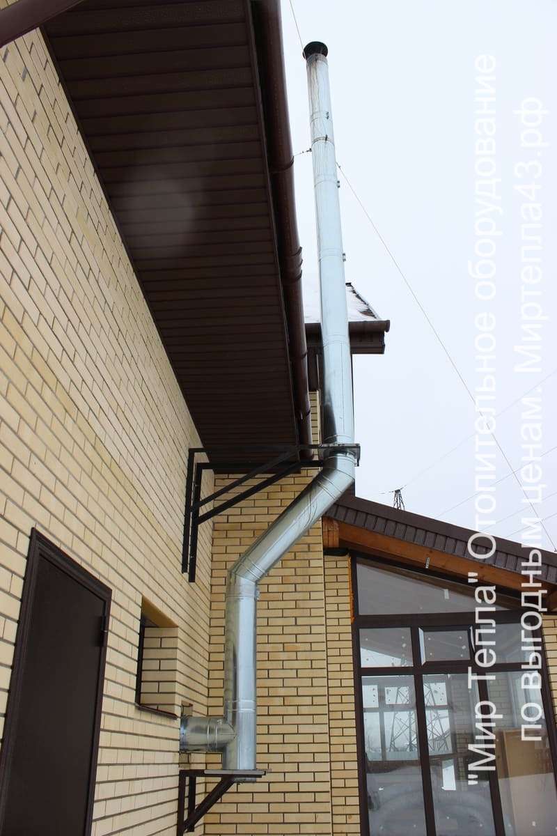 Монтаж дымоходов