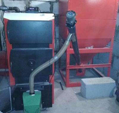 Монтаж и пуско-наладка пеллетного котла Dragon-60