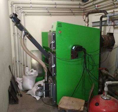 Монтаж и пуско-наладка пеллетного котла Dragon Bio Plus-50