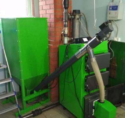 Монтаж и пуско-наладка пеллетного котла Dragon Bio Plus-17