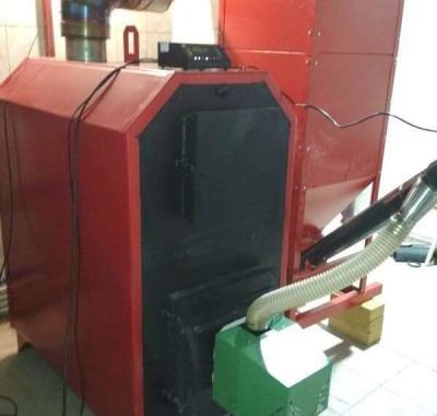Монтаж и пуско-наладка пеллетного котла 50 кВт