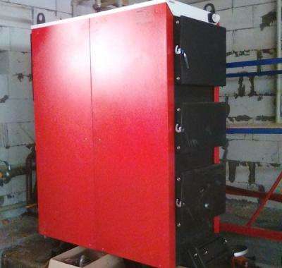 Монтаж котла Dragon KR-100