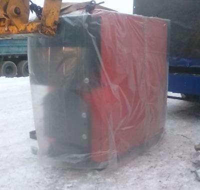 Поставка и выгрузка промышленного котла Dragon HT-250