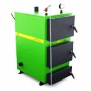 Пиролизный твердотопливный котел