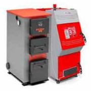 Стальной твердотопливный котел